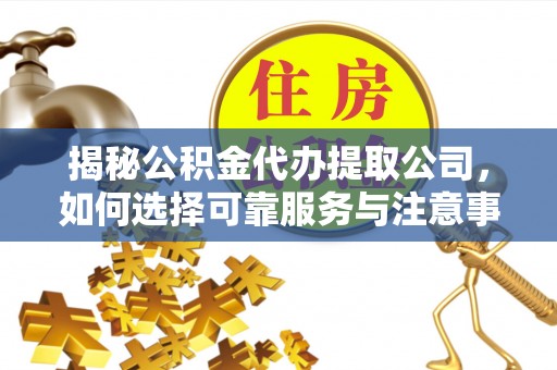 马村揭秘公积金代办提取公司，如何选择可靠服务与注意事项