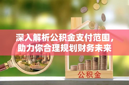 马村深入解析公积金支付范围，助力你合理规划财务未来