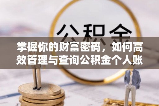 马村掌握你的财富密码，如何高效管理与查询公积金个人账户信息